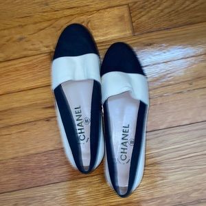 Size Euro 37/US 6.5 Narrow Chanel Slip On Womens Flats